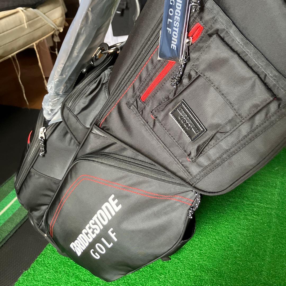 BRIDGESTONE GOLF ブラックゴルフバッグ