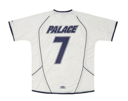 PALACE UMBRO  SHIRT WHITE ゲームシャツ L