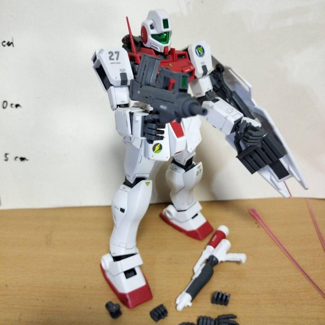 MG1/100 ジムコマンド 宇宙仕様 スタンダードカラー 塗装完成品 ガンプラ