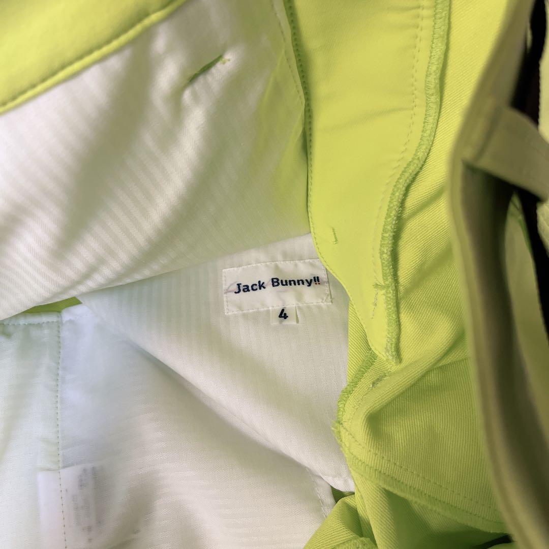 JACK BUNNY GOLFパンツ　4 イエロー　ジャックバニー