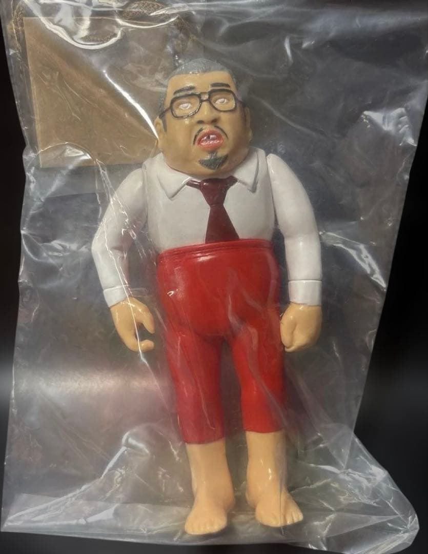 最終値下げ！野生爆弾くっきー　バランスおじさんフィギュア　メディコム　手提げ入り