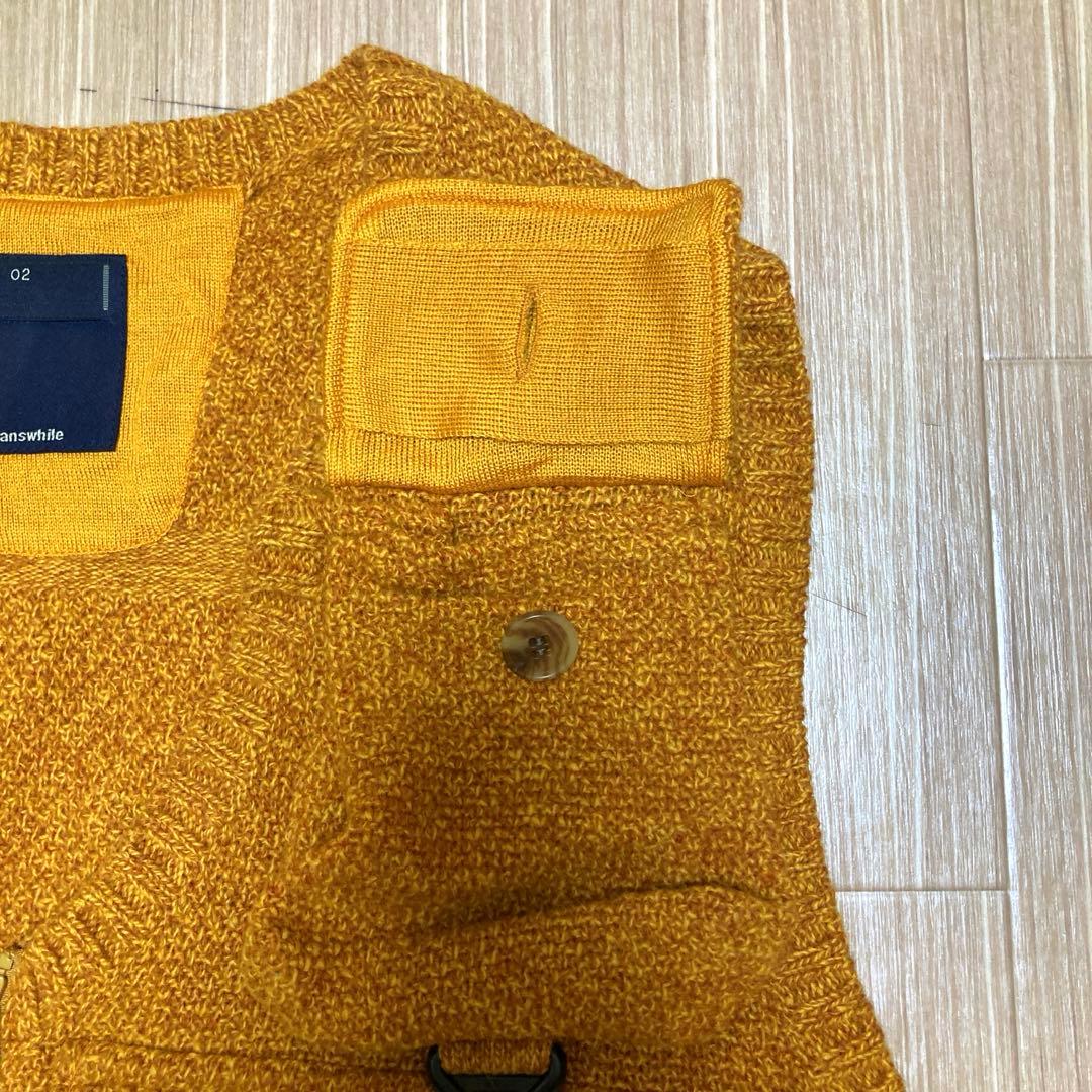 ミーンズワイル meanswhile ［過剰収納力］ニットラゲッジベスト