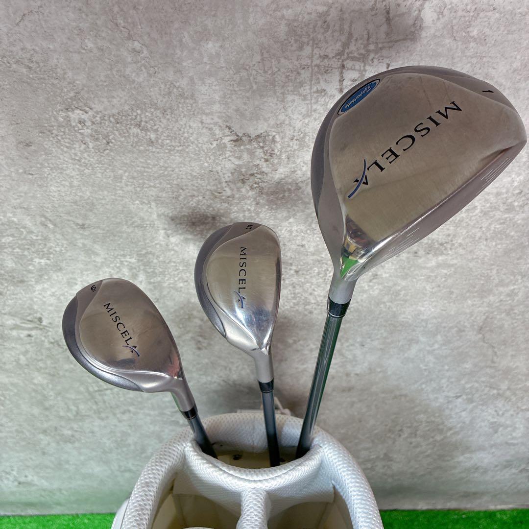 REVAバッグ付 テーラーメイド ゴルフ初心者 レディース ゴルフセット 9本