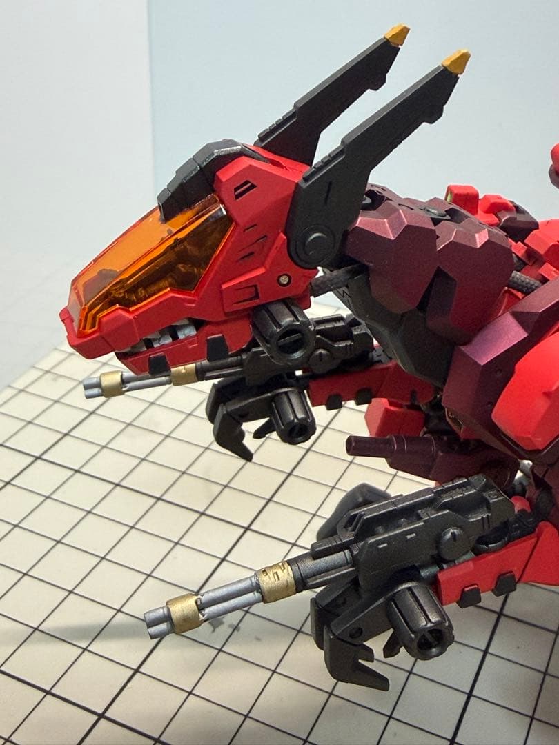 ゾイドHMM ガンスナイパー　全塗装　完成品