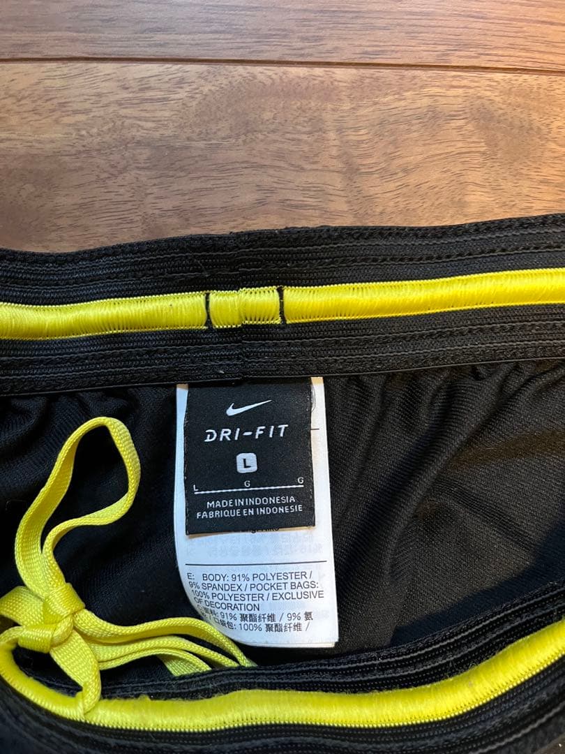 NIKE ヴィパージャージ L ブラック/イエロー 3点セット