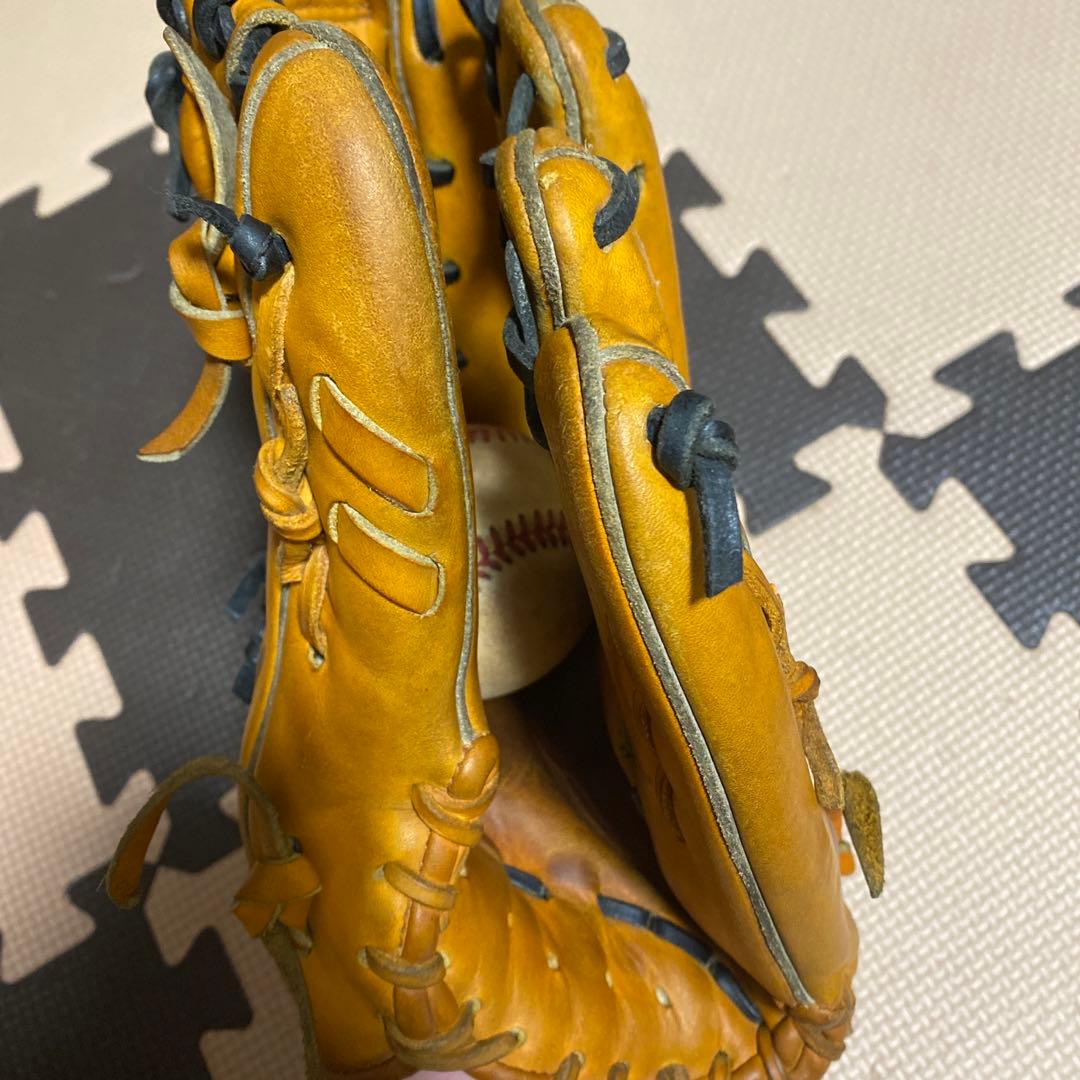 t*0様 ミズノプロ　軟式　外野　グローブ