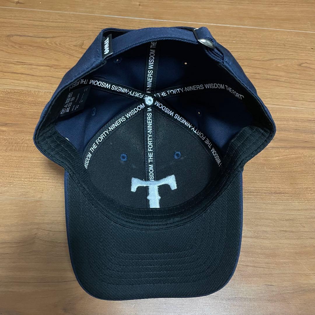 未使用　tfw49 キャップ　帽子　ネイビー　junhashimoto ゴルフ