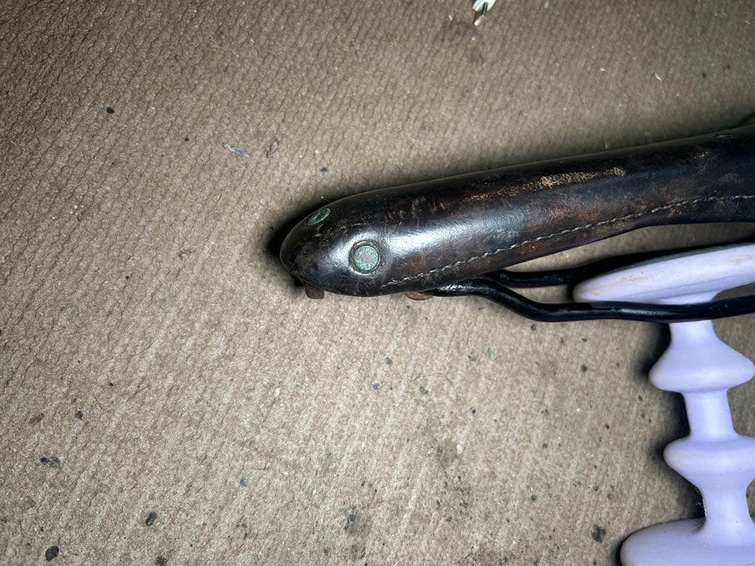 イギリス製 ヴィンテージ BROOKS スワロー サドル 1940年代？