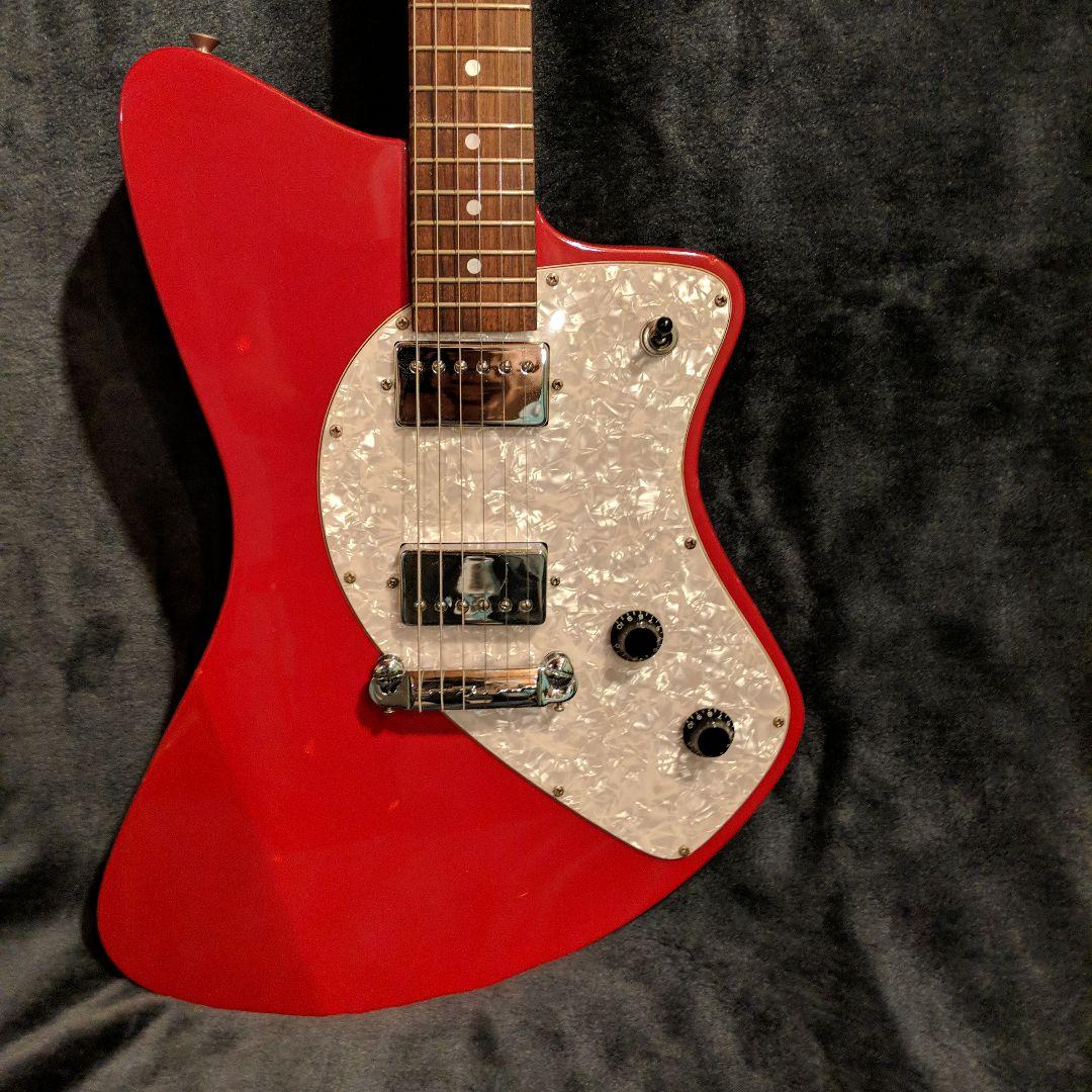 Burny H-65 エレキギター レッド シャチ