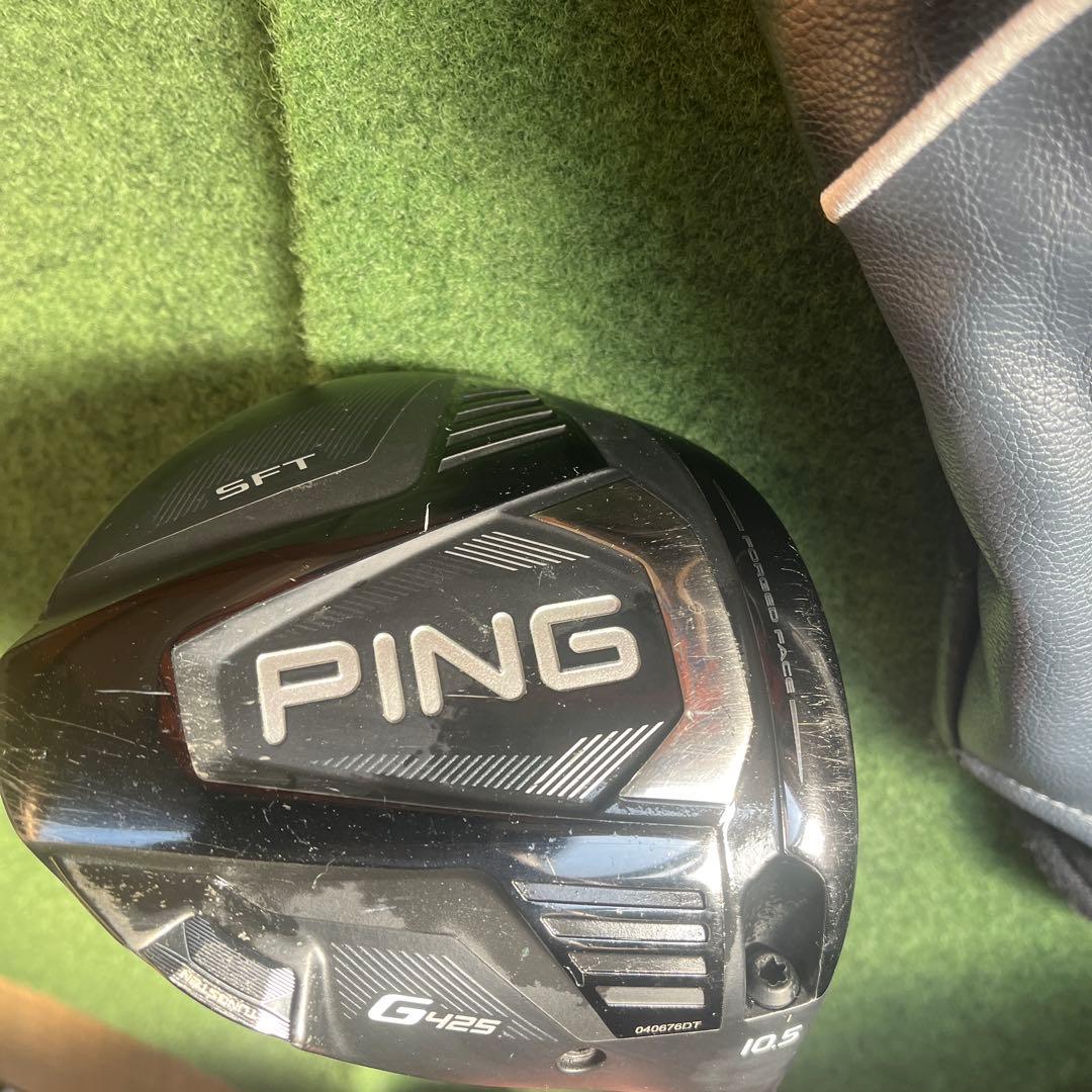 PING G425 SFT ドライバー 10.5° ヘッドカバー付き ヘッドのみ