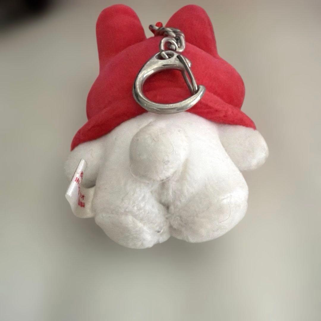 サンリオ レトロ マイメロディ 赤ずきん マスコット キーホルダー