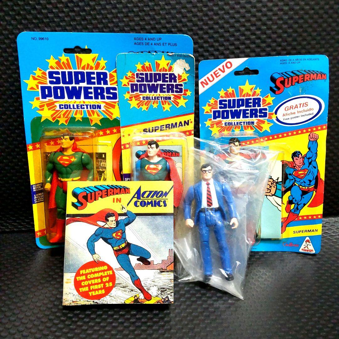 希少 スーパーパワーズ スーパーマン コンプリート ヴィンテージ クラークケント