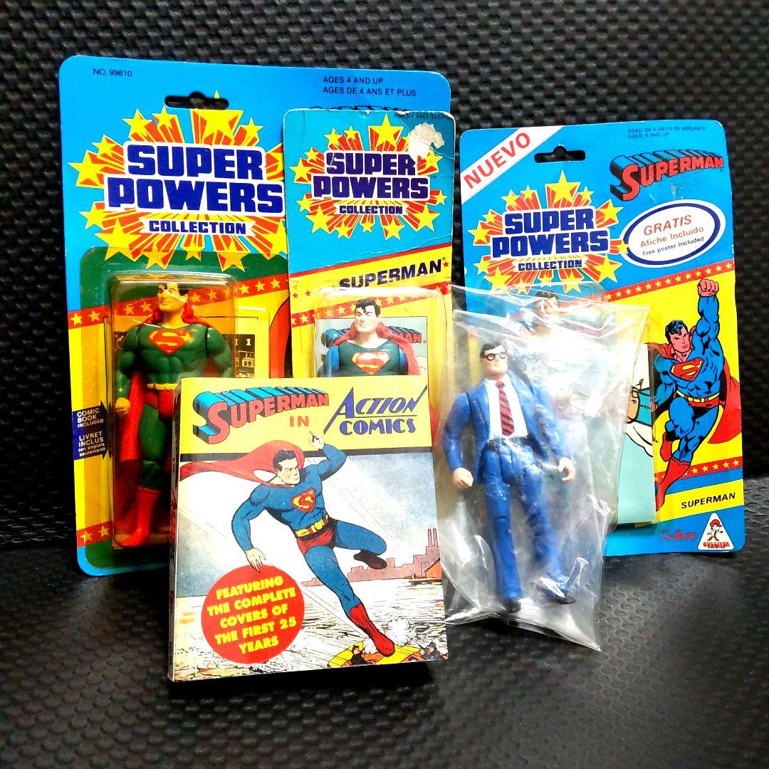 希少 スーパーパワーズ スーパーマン コンプリート ヴィンテージ クラークケント