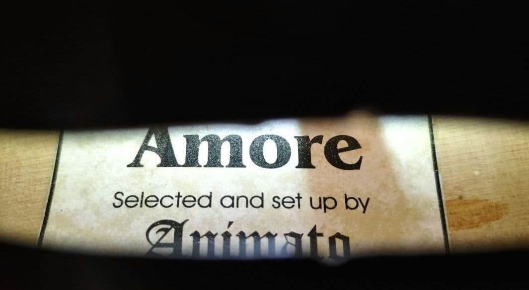 【調整済】Amore ヴァイオリン 4/4 豪Animato工房製 2001年