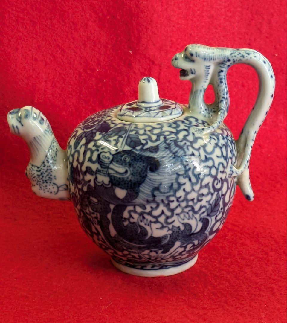 骨董/中国骨董品/大清雍正年製/大清雍正帝御製茶器/急須/茶銚