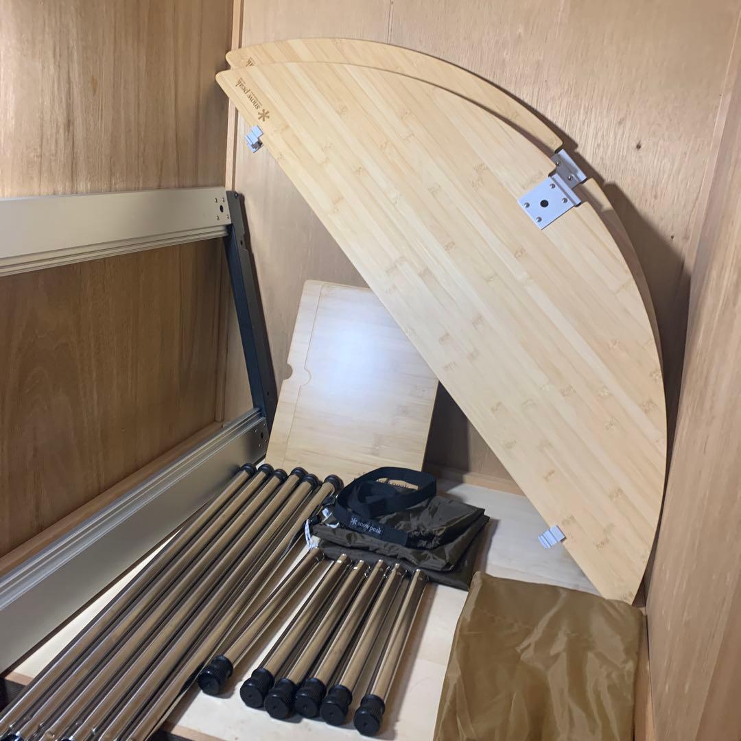 廃盤レア！スノーピークIGTロングラウンジスライドトップ竹