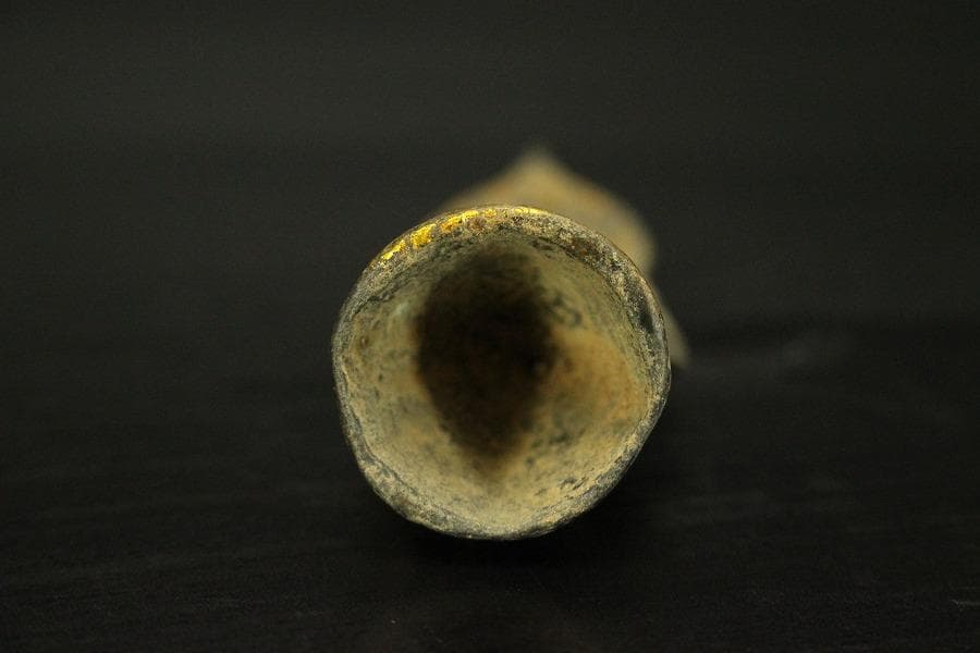 仏教美術 鍍金 如来坐像 高10.5cm(A279)