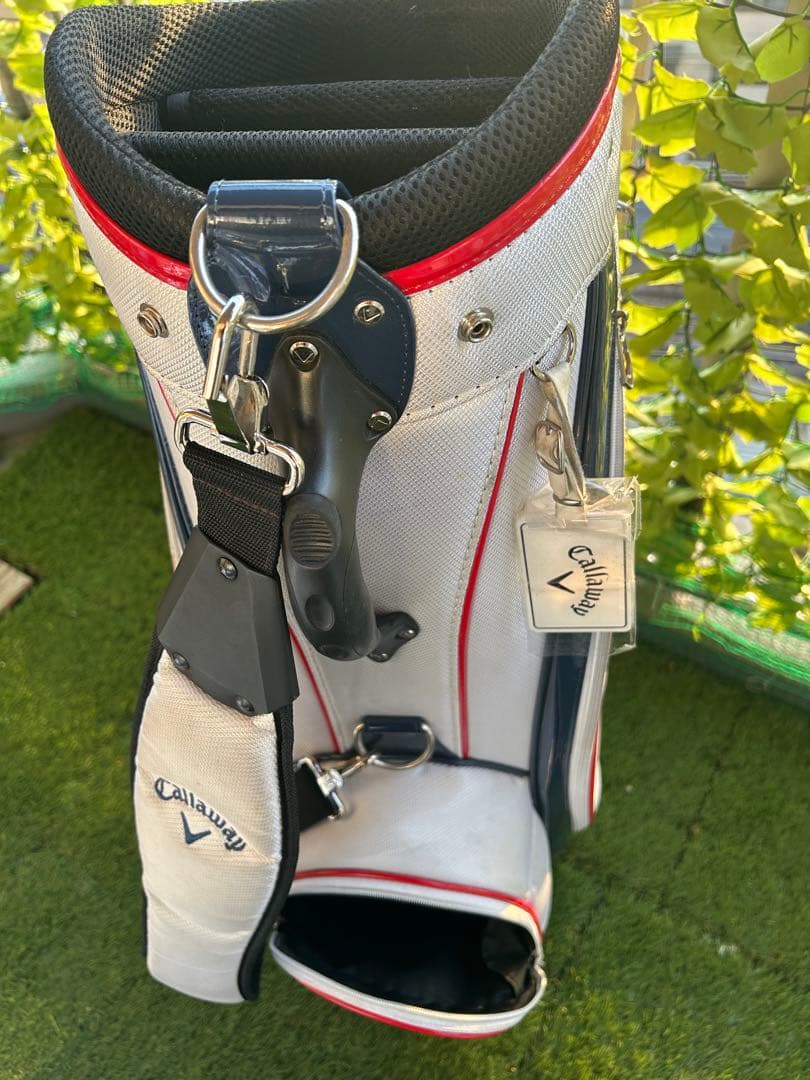 Callaway キャディバッグ ホワイト/ネイビー