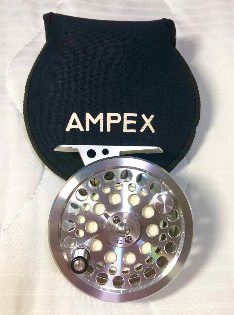 AMPEX SK-Ⅱ Wシルバー　WF6+50yds(20lb)フライリール