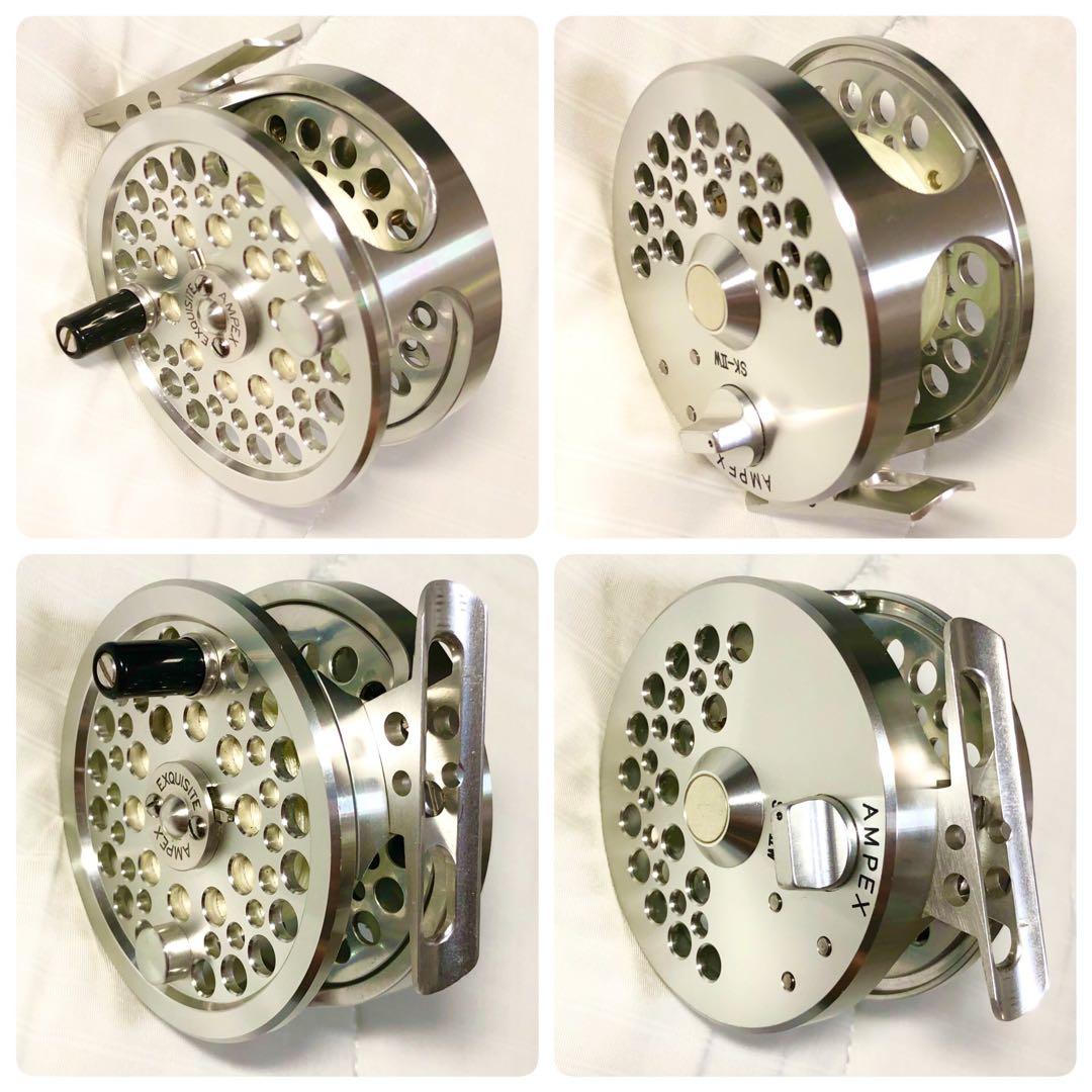 AMPEX SK-Ⅱ Wシルバー　WF6+50yds(20lb)フライリール