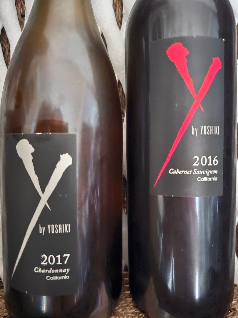 YOSHIKI ワイン 2016赤/2017白 希少ワインセット 未開封