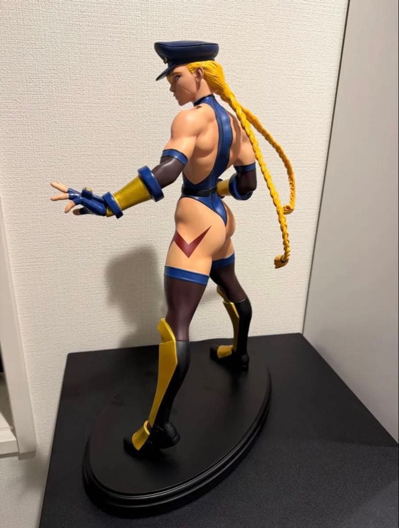 カプコン キャミィ 青 海外製 1/4 フィギュア 中古