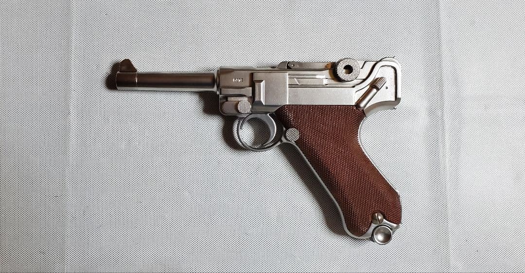 東京マルイ　ルガー　P08　ステンレス塗装　カスタム　改修品　10禁