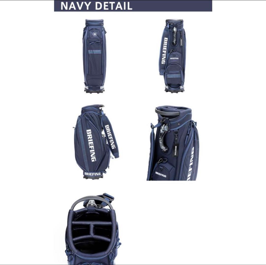 ブリーフィング CR-5 #04 キャディバッグ BRG253D04 ネイビー