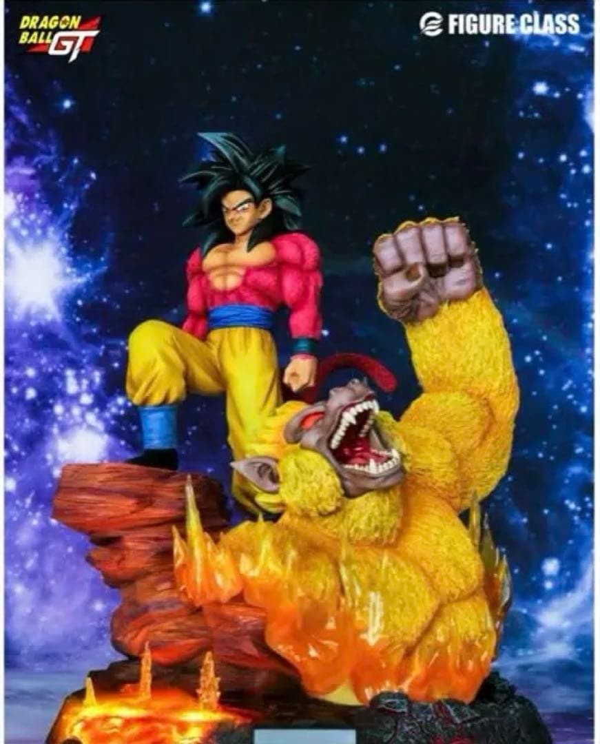 【300体限定】ドラゴンボール　ガレージキットスーパーサイヤ人４孫悟空　大猿