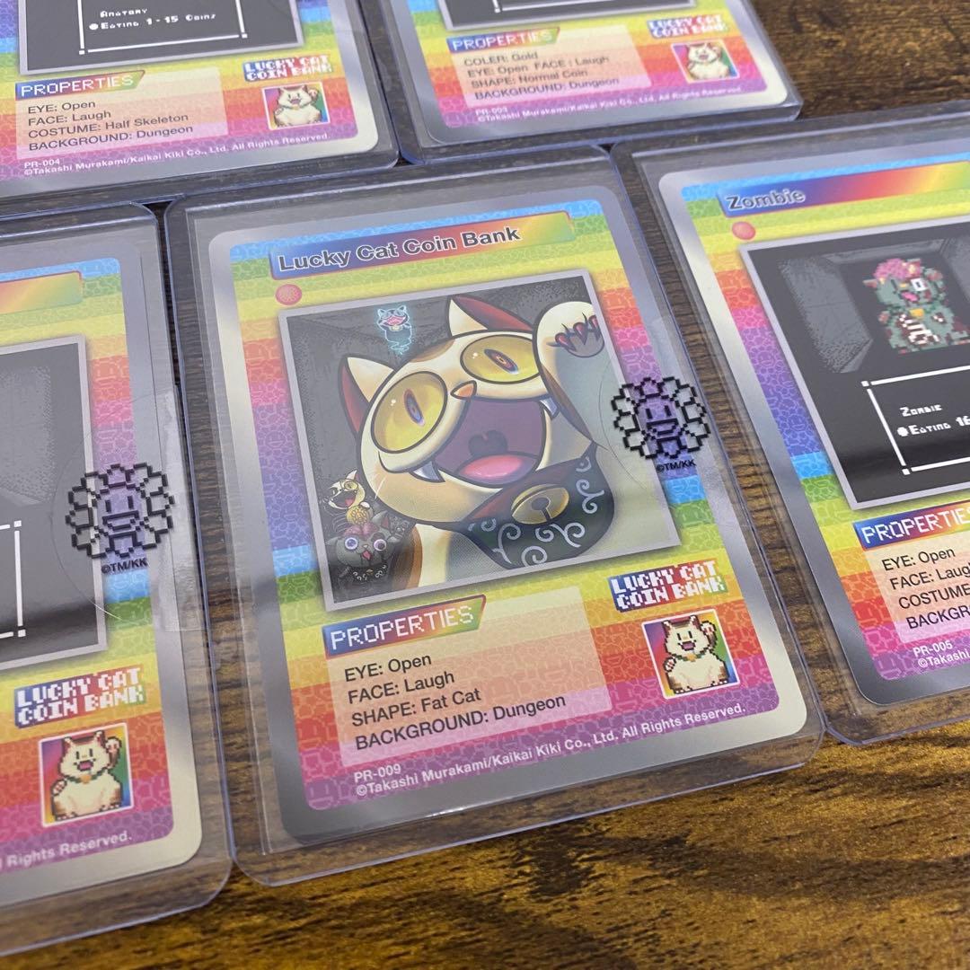 村上隆 サンフランシスコ プロモ 5枚セット coin zombie ゾンビ