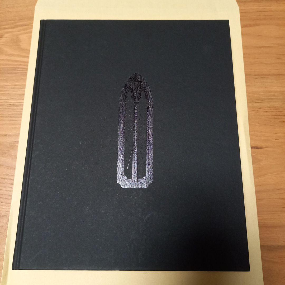 柄澤齊先生　オリジナル小口木版画　死と変容Ⅱ　時の井戸➕展覧会カタログ付属