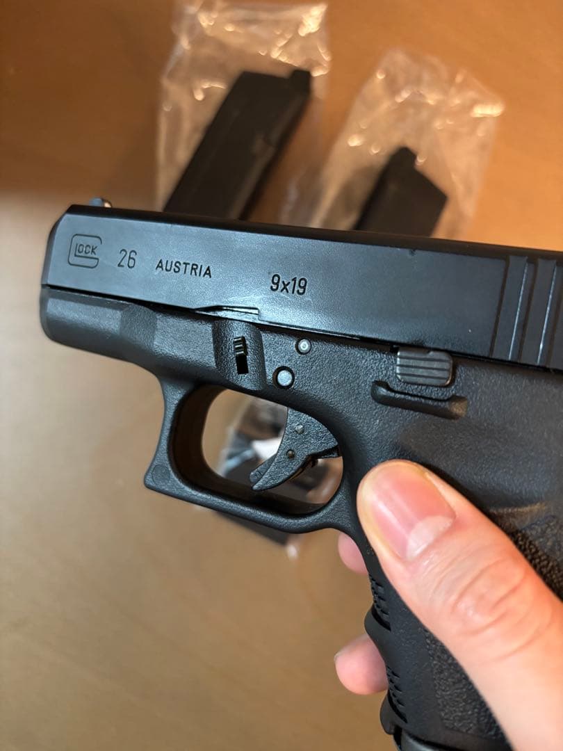 Glock 26 ガスガン 予備マガジン付き