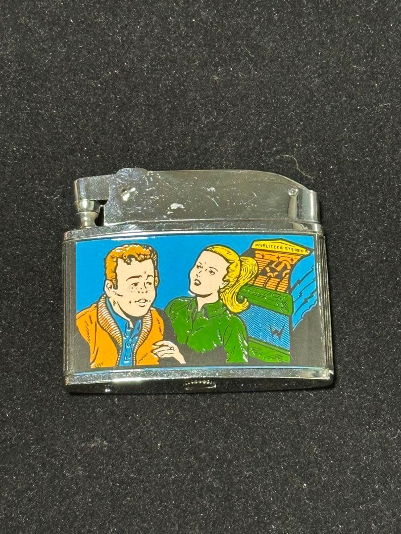 オイルライター 1978年 男女イラスト