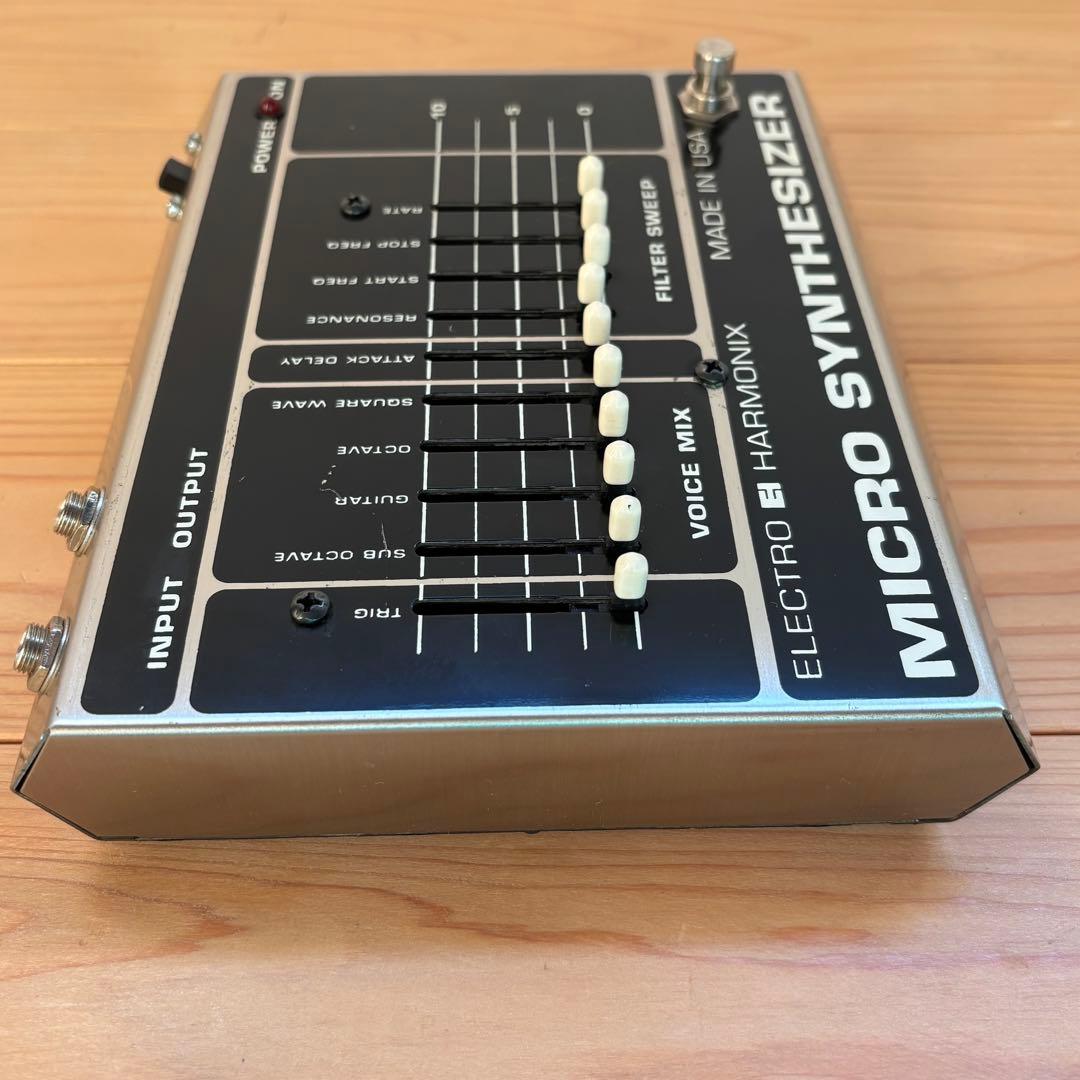 Electro-Harmonix マイクロシンセサイザー 木箱アダプタ 美完動品