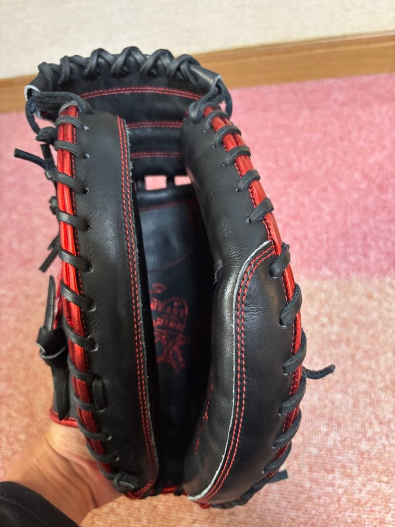 ローリングス　軟式キャッチャーミット　型付け済み未使用品