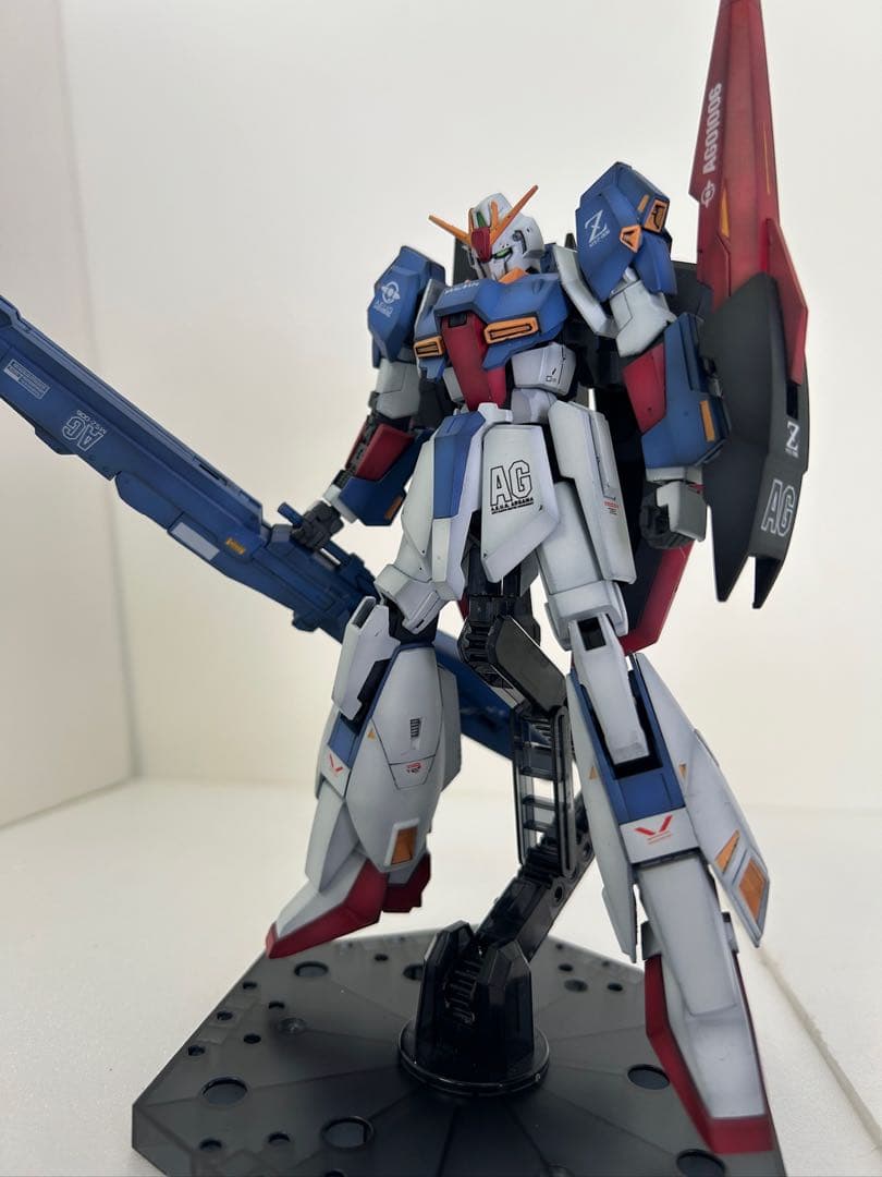 初売り ガンプラ 全塗装完成品 HGUC Zガンダム