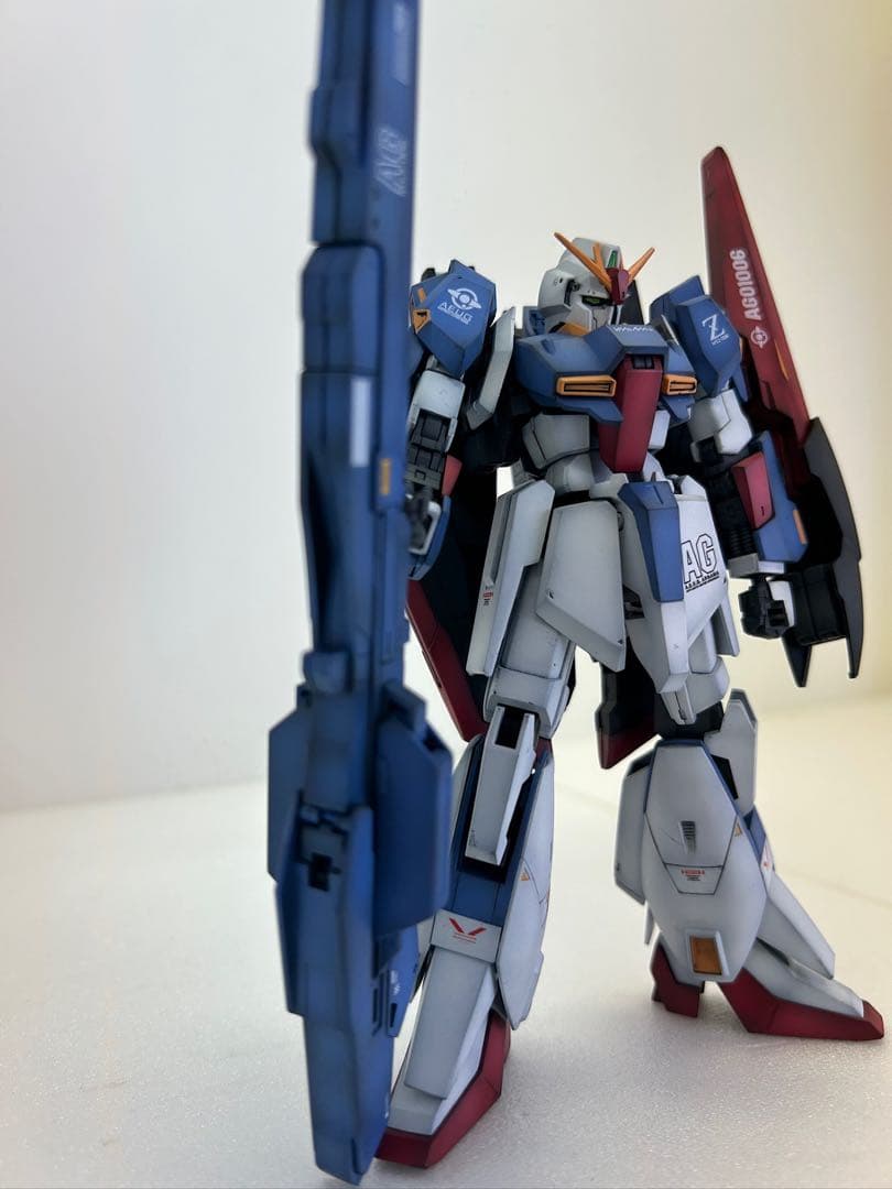 初売り ガンプラ 全塗装完成品 HGUC Zガンダム