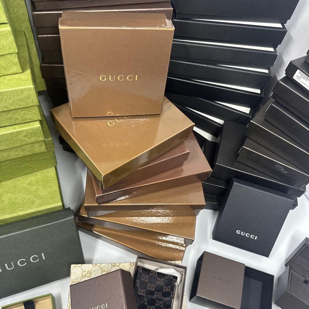 U-ma GUCCI グッチ 空箱 超大量 55個 まとめ売り