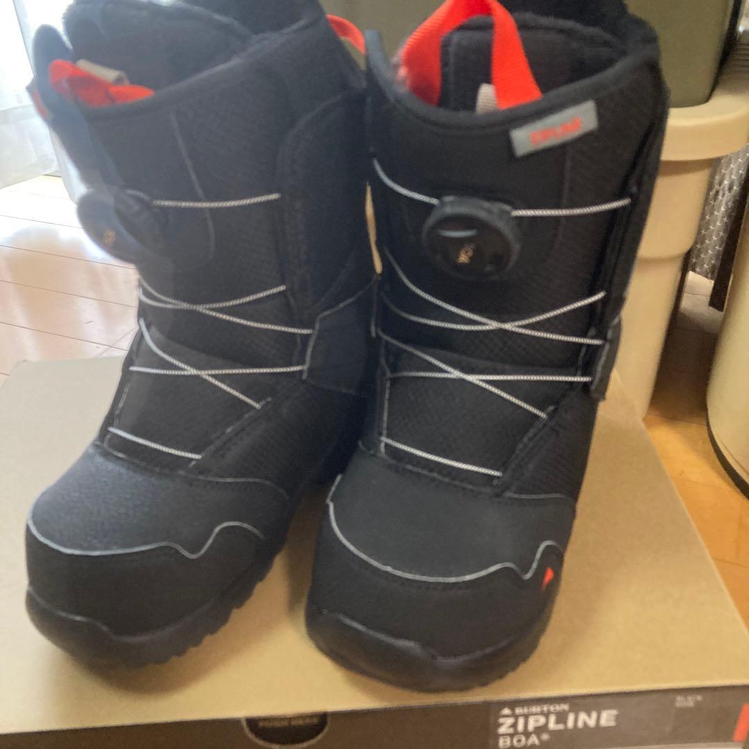美品　burton zipline boa 4K 22センチ　バートンキッズ