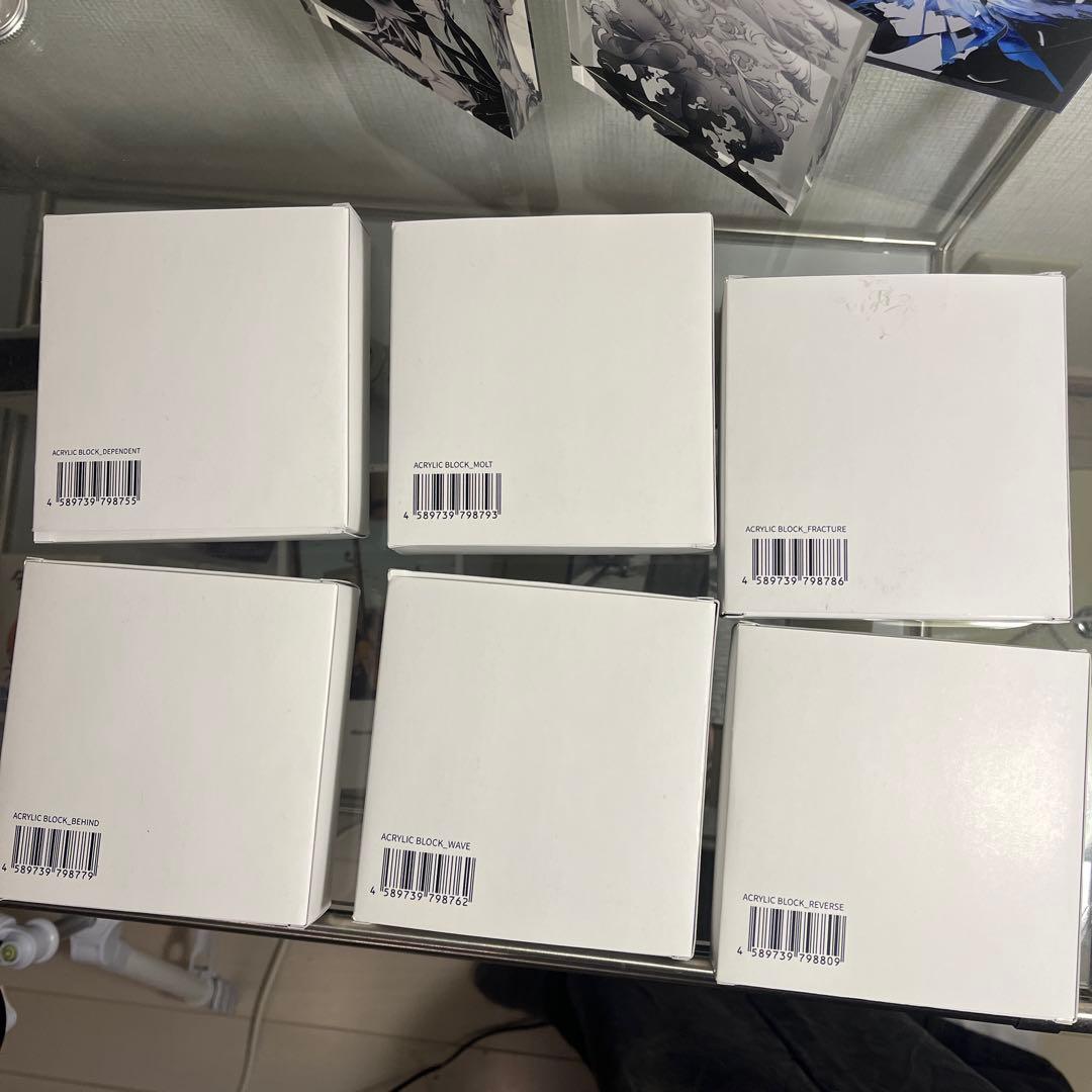 米山舞展　アクリルブロック　6種セット