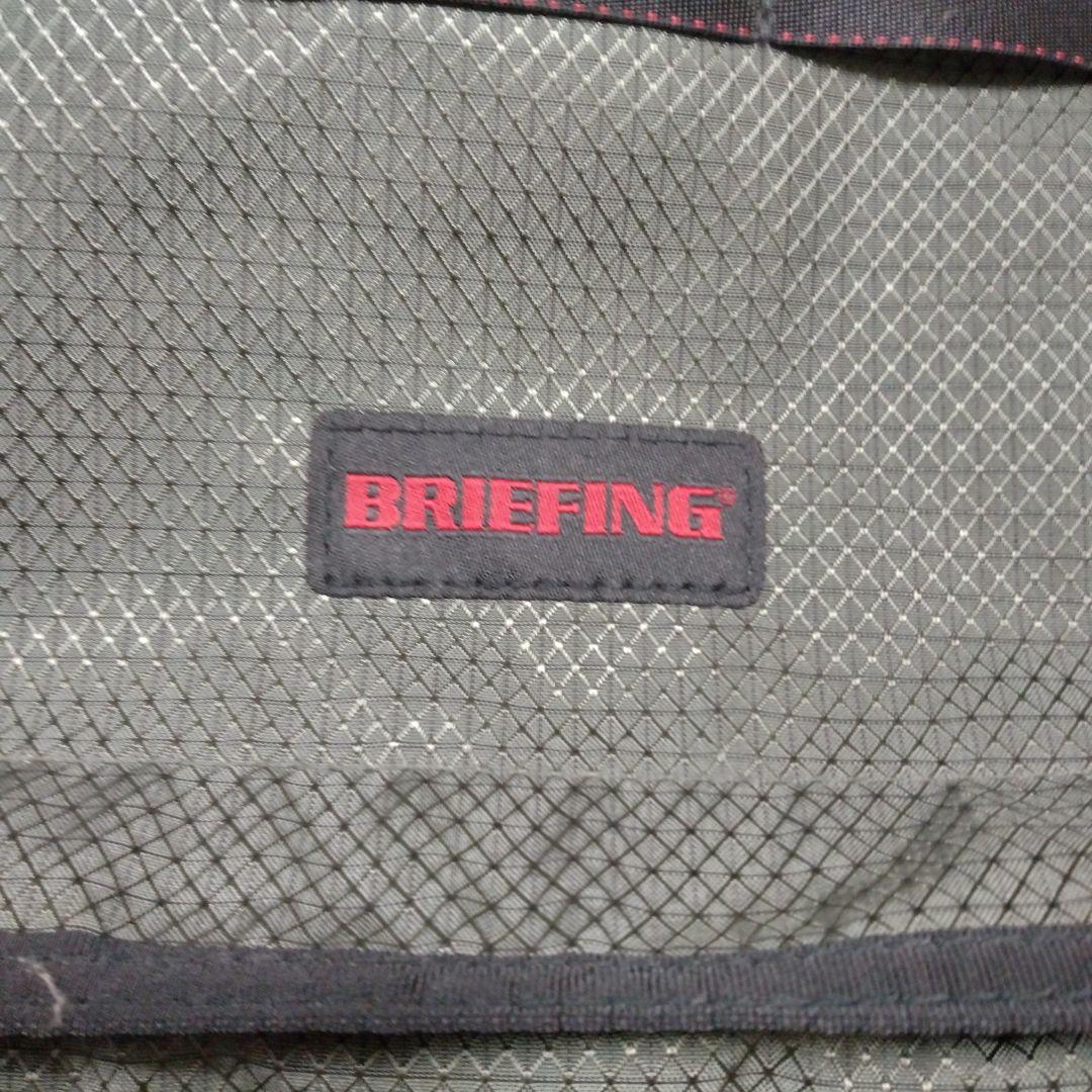 BRIEFING グレー ボストンバッグ