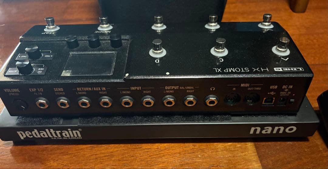 HX STOMP XL (ペダルトレインnano)