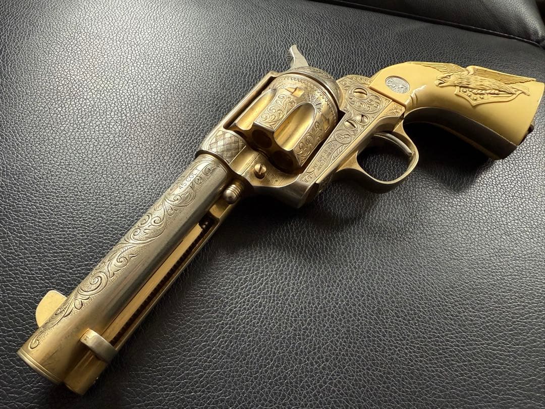 マルシン コルトSAA パットン将軍モデル SMGマーク 銃口閉 ジャンク品