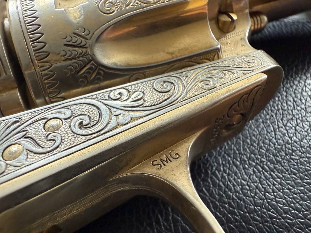 マルシン コルトSAA パットン将軍モデル SMGマーク 銃口閉 ジャンク品