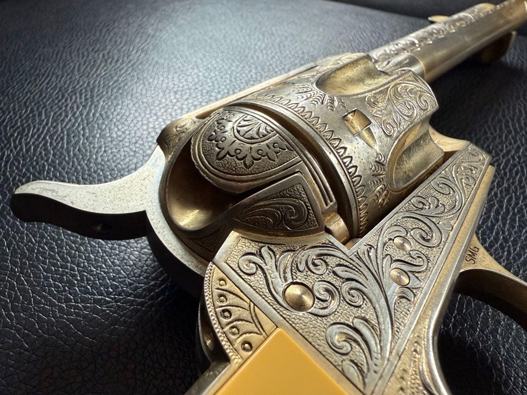 マルシン コルトSAA パットン将軍モデル SMGマーク 銃口閉 ジャンク品