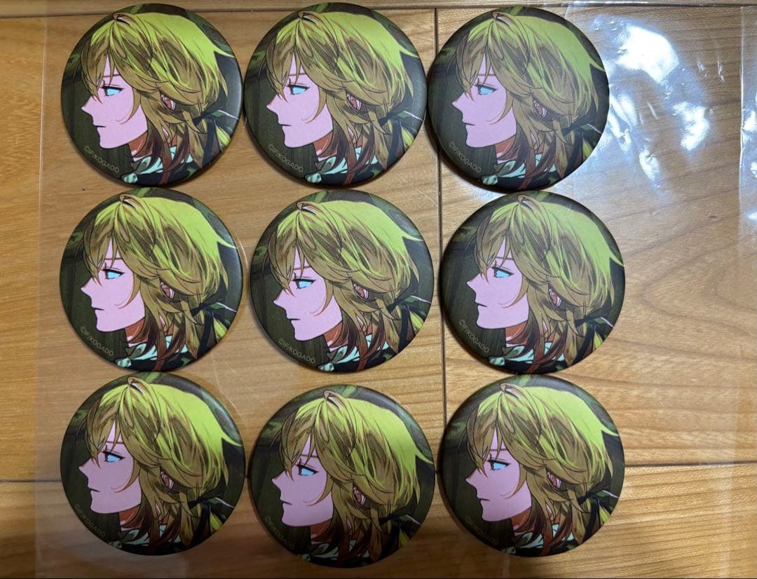 OVER REQUIEMZ オーバーレクイエムズ オバレク 缶バッジ クロード