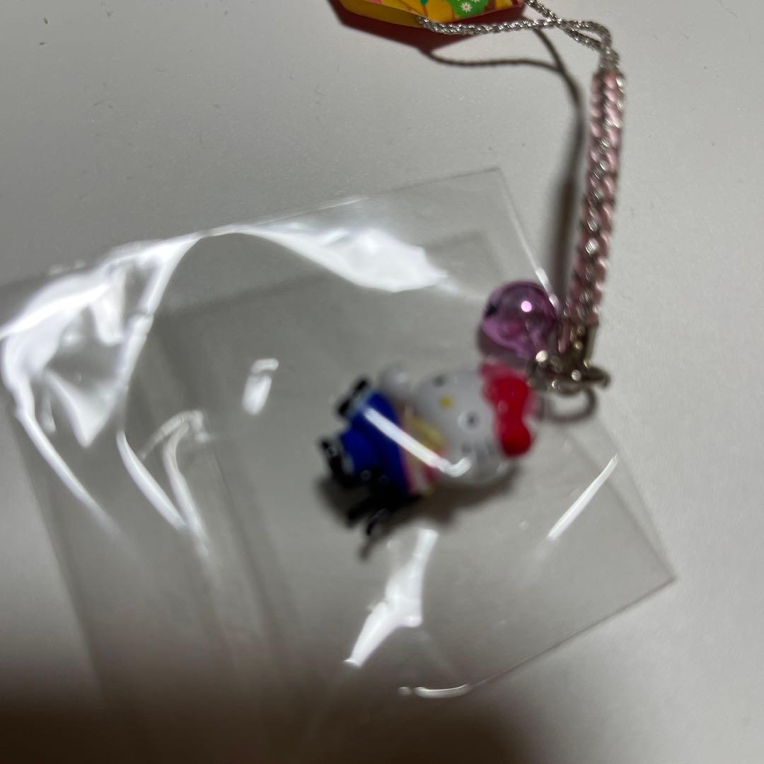 ハローキティ ストラップ 根付け 神戸北野坂 サンリオ レア