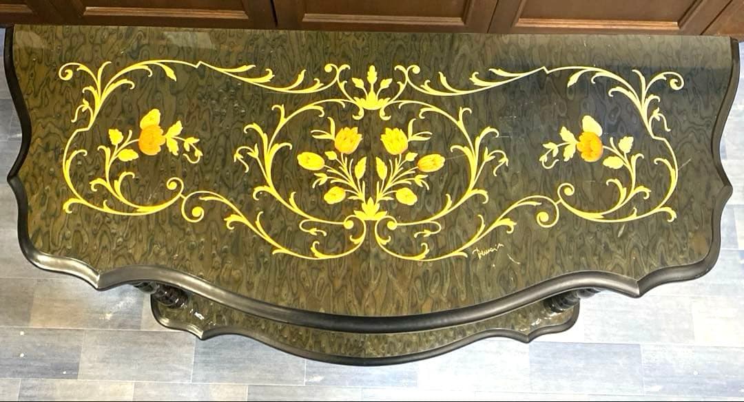 N2970 イタリアDEMAIN コンソールテーブル サイドテーブル