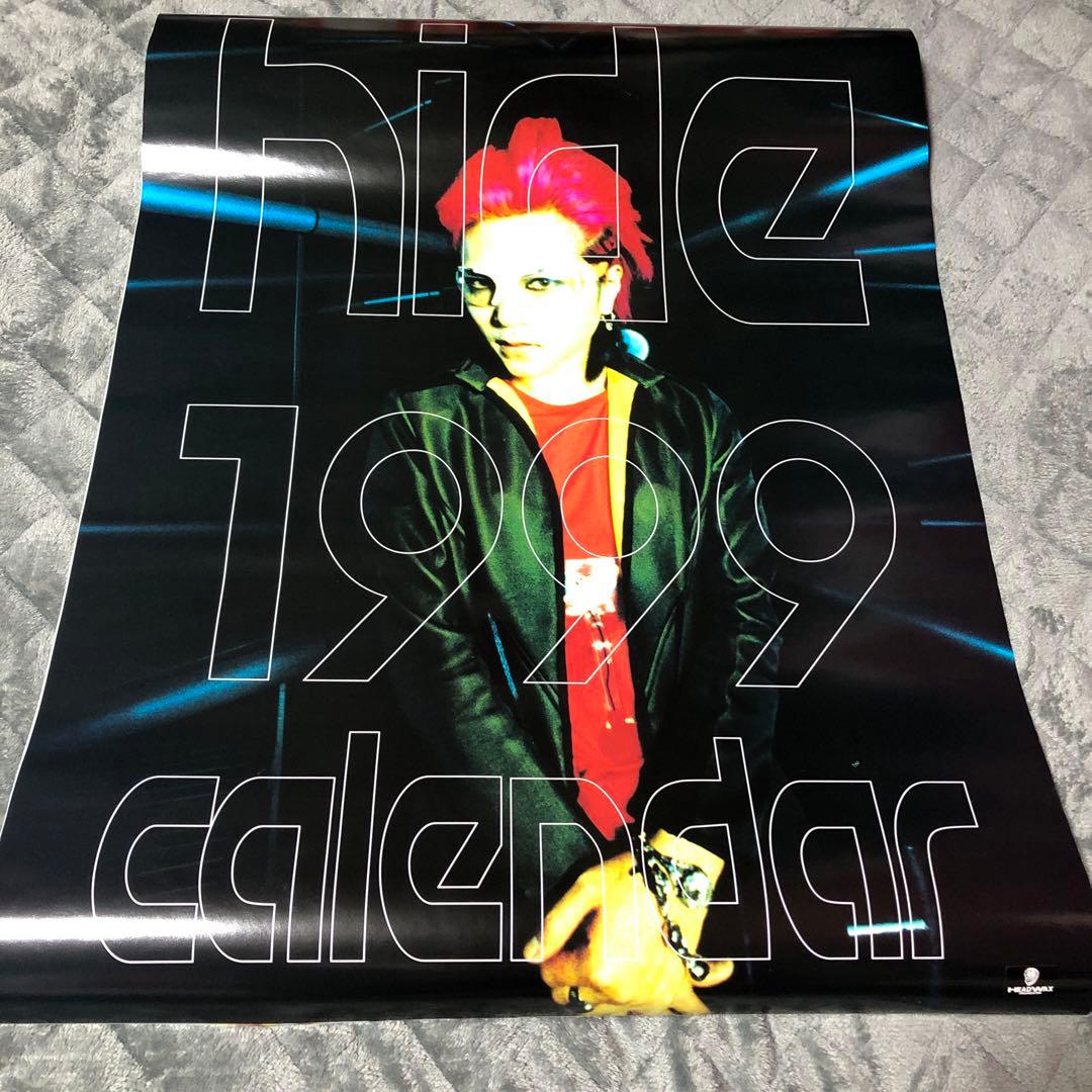 X JAPAN HIDE  1999年　カレンダー