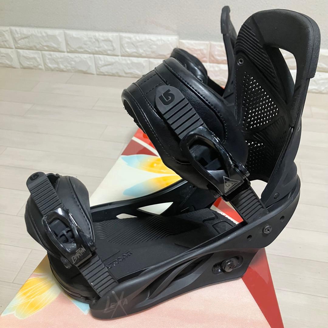 【美品】バック付BURTON Sterlingバートン スノーボードセット144